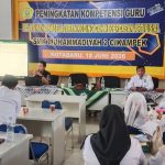 PCM Cikampek Gelar Sinkronisasi Laporan Hasil Baitul Arqam di SMK Muhammadiyah 2 Cikampek